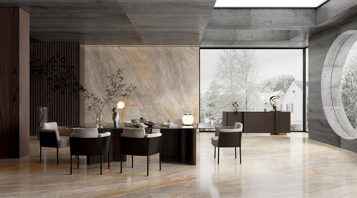 新品推介丨能強(qiáng)900×1800mm現(xiàn)代瓷磚，盡顯空間奢華格調(diào)